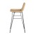 Gardeon 2 Piece Outdoor Wicker Bar Stools - Stylish UV-Resistant Dining Chairs with Steel Frame, 92cm Height