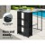 Gardeon 5-Piece Outdoor Bar Set - Stylish PE Wicker Design with Tempered Glass Table & Cushions for Patio Dining