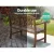 Gardeon Outdoor Wooden Garden Bench - Handcrafted Fir Wood, Lattice Backrest, 2-Seat, Weather-Resistant, 250kg Capacity