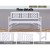 Gardeon 3-Seater White Wooden Garden Bench - Handcrafted Fir Wood, Weather-Resistant, 142x62x88cm, 300kg Capacity