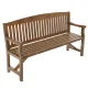 Gardeon 5FT Wooden Garden Bench - 3 Seater, Natural Fir Wood, Weather-Resistant, 360kg Capacity, Classic Patio Furniture