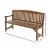 Gardeon 5FT Wooden Garden Bench - 3 Seater, Natural Fir Wood, Weather-Resistant, 360kg Capacity, Classic Patio Furniture