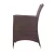 Gardeon 3PC Outdoor Bistro Set: Brown Wicker Patio Furniture with Cushioned Chairs & Glass Top Table, Weather-Resistant