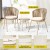 Gardeon 3PC Outdoor Bistro Set – Beige Rope Chairs & Table | Weather-Resistant Steel, Easy Assembly, 1-Year Warranty