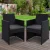 Gardeon Hugo 2PC Outdoor Wicker Dining Chairs, Foldable Backrest, UV-Resistant, Steel Frame, 55x55x86cm
