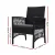 Gardeon 2PC Outdoor Wicker Dining Chairs - UV-Resistant, High-Density Foam Cushions, Powder-Coated Steel Frame