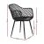 Gardeon 4PC Black Outdoor Dining Chairs, Water & UV-Resistant, PP Frame, Easy Clean, Indoor/Outdoor Use