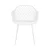 Gardeon 4PC Outdoor Dining Chairs, PP Lounge Patio Furniture, Water & UV-Resistant, 48x44x85CM, White, Easy Assembly