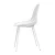 Gardeon 4PC White Outdoor Dining Chairs - UV & Weather-Resistant PP Frame, Metal Legs, 45x46x85cm, Indoor/Outdoor Use