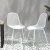 Gardeon 4PC White Outdoor Dining Chairs - UV & Weather-Resistant PP Frame, Metal Legs, 45x46x85cm, Indoor/Outdoor Use