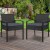 Gardeon 2PC Outdoor Dining Chairs - Stylish PE Wicker, High-Density Cushions, UV-Resistant, Powder-Coated Steel Frame