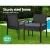Gardeon 2PC Outdoor Dining Chairs - Stylish PE Wicker, High-Density Cushions, UV-Resistant, Powder-Coated Steel Frame