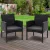 Gardeon Ezra Outdoor Dining Chairs - 2PC Patio Furniture Set, Weatherproof PE Wicker, Steel Frame, High-Density Cushions