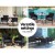 Gardeon Ezra Outdoor Dining Chairs - 2PC Patio Furniture Set, Weatherproof PE Wicker, Steel Frame, High-Density Cushions