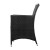 Gardeon 3PC Outdoor Bistro Set with Wicker Chairs, Glass Table, Cushions, UV Resistant, Parasol Hole, Easy Assembly