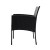 Gardeon 3PC Bistro Set: Outdoor Rattan Furniture with Cushions, Tempered Glass Table, UV-Resistant, and Parasol Hole