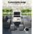 Gardeon 8-Seater Wicker Outdoor Dining Set with Steel Frame, UV-Resistant Cushions, Customisable Layout & Storage Table
