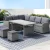 Gardeon 8-Seater Wicker Outdoor Dining Set with Steel Frame, UV-Resistant Cushions, Customisable Layout & Storage Table