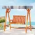 Gardeon 2-Seater Wooden Swing Chair with Adjustable Canopy, Fir Wood Frame, Water-Resistant Cushions, 250kg Capacity Gardeon 2-Seater Wooden Swing Chair with Adjustable Canopy, Fir Wood Frame, Water-Resistant Cushions, 250kg Capacity