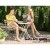 Gardeon 3PC Outdoor Bistro Set - Steel, Powder-Coated, Foldable, Weather-Resistant, White, No Assembly Required