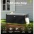 Gardeon 102L Wicker Outdoor Storage Bench, Black – Weather-Resistant, 300kg Capacity, with Cushion & Steel Frame