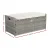 Gardeon 102L Wicker Outdoor Storage Bench - Durable, UV-Resistant, 2-in-1 Design with Cushion, Grey, 300kg Capacity