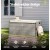 Gardeon 102L Wicker Outdoor Storage Bench - Durable, UV-Resistant, 2-in-1 Design with Cushion, Grey, 300kg Capacity