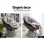 Gardeon Papasan Chair: 360° Rotatable, UV-Resistant PE Wicker, 10cm Cushion, Steel Frame, Indoor/Outdoor, Grey