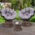 Gardeon Outdoor Lounge Set: Brown Wicker Papasan Chairs, 360° Rotatable, UV-Resistant Cushions, Tempered Glass Table