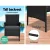 Gardeon 4-Piece Black Rattan Outdoor Sofa Set - Wicker Loveseat, Armchairs & Glass Table, Weather-Resistant Furniture
