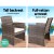 Gardeon 4-Piece Grey Outdoor Furniture Set: Rattan Sofa, Chairs & Table with Cushions, Weather-Resistant Wicker Gardeon 4-Piece Grey Outdoor Furniture Set: Rattan Sofa, Chairs & Table with Cushions, Weather-Resistant Wicker