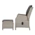 Gardeon 2PC Grey Recliner Chair Set with Ottomans - Adjustable Wicker Lounger for Indoor & Outdoor Comfort, UV-Resistant Gardeon 2PC Grey Recliner Chair Set with Ottomans - Adjustable Wicker Lounger for Indoor & Outdoor Comfort, UV-Resistant