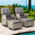 Gardeon 2PC Grey Recliner Chair Set with Ottomans - Adjustable Wicker Lounger for Indoor & Outdoor Comfort, UV-Resistant Gardeon 2PC Grey Recliner Chair Set with Ottomans - Adjustable Wicker Lounger for Indoor & Outdoor Comfort, UV-Resistant