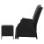 Gardeon 3PC Outdoor Wicker Recliner Set, Adjustable Chairs & Table, UV-Resistant, Steel Frame, Removable Cushions, Black