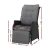 Gardeon 2PC Black Wicker Recliner Chairs - UV & Weather-Resistant, Adjustable, Indoor/Outdoor with Cushions, 57x65x95cm