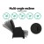 Gardeon 2PC Black Wicker Recliner Chairs - UV & Weather-Resistant, Adjustable, Indoor/Outdoor with Cushions, 57x65x95cm