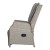 Gardeon Adjustable Wicker Recliner Chair – UV & Weather-Resistant, Steel Frame, High-Density Cushion, 57x65x95cm, Grey