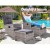 Gardeon 2PC Grey Wicker Recliner Chairs Set, Adjustable Outdoor Lounger with Ottoman, Steel Frame, UV-Resistant Cushions Gardeon 2PC Grey Wicker Recliner Chairs Set, Adjustable Outdoor Lounger with Ottoman, Steel Frame, UV-Resistant Cushions