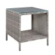 Gardeon Outdoor Coffee Side Table – Grey Rattan Wicker, Steel Frame, Tempered Glass Top, 40x40x45cm, Weather-Resistant Gardeon Outdoor Coffee Side Table – Grey Rattan Wicker, Steel Frame, Tempered Glass Top, 40x40x45cm, Weather-Resistant