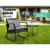 Gardeon 2PC Rocking Chair & Table Set: Weather-Resistant Wicker Furniture with Cushions, Tempered Glass, UV Protection