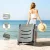 Gardeon Grey Sun Lounger with Wheels - Weather-Resistant, Adjustable Recliner Chair, Portable Outdoor Furniture