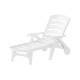 Gardeon Sun Lounger Folding Chaise Lounge Chair with Wheels, Weather-Resistant PP, Adjustable Backrest, 150kg Capacity