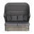 Gardeon Extra-Large Modular Outdoor Day Bed - UV-Resistant Wicker, Steel Frame, Water-Resistant Fabric, Grey, 156x160cm