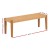 Gardeon 2-Seater Outdoor Garden Bench - Acacia Wood & PE Wicker, 110cm, Weather-Resistant, 240kg Capacity