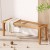 Gardeon 2-Seater Outdoor Garden Bench - Acacia Wood & PE Wicker, 110cm, Weather-Resistant, 240kg Capacity