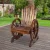 Gardeon Wooden Wagon Chair, Canadian Fir, 68x63x99cm, Brown - Rustic Outdoor Seating, Weather & UV Resistant