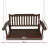 Gardeon Wooden Porch Swing Chair, 2-Seater, Fir Wood, Brown, Heavy-Duty Metal Chains, Indoor/Outdoor Use, 300kg Capacity