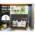 Gardeon Wooden Porch Swing Chair, 2-Seater, Fir Wood, Brown, Heavy-Duty Metal Chains, Indoor/Outdoor Use, 300kg Capacity