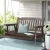 Gardeon Wooden Porch Swing Chair, 2-Seater, Fir Wood, Brown, Heavy-Duty Metal Chains, Indoor/Outdoor Use, 300kg Capacity