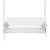 Gardeon 3-Seater Wooden Porch Swing Chair with Chain, Fir Wood, White, Indoor/Outdoor, 300kg Capacity, Easy Assembly